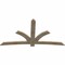 Ekena Millwork Davenport Rough Sawn Timber Gable Bracket, Douglas Fir, 96"W x 52"H x 2"D x 6"F, 13/12 Pitch GBW096X52X0206DAV00RDF - alternate 3